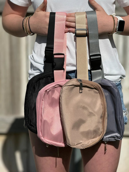 The Nora Nylon Fanny Pack - Multiple Colors