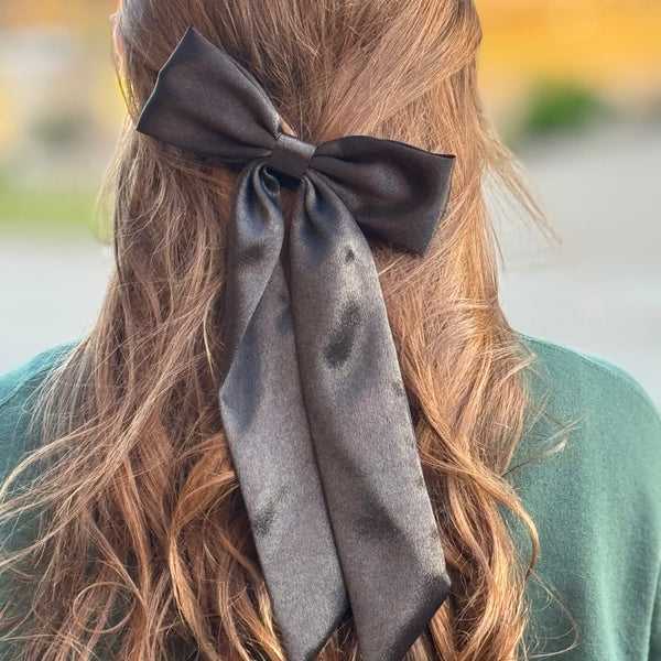 Lily Long Tailed Hair Bows - Multiple Colors