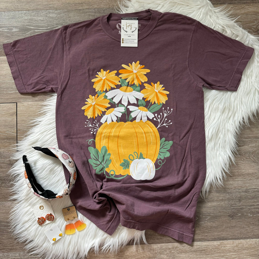 Pumpkin Patch Purple Tee